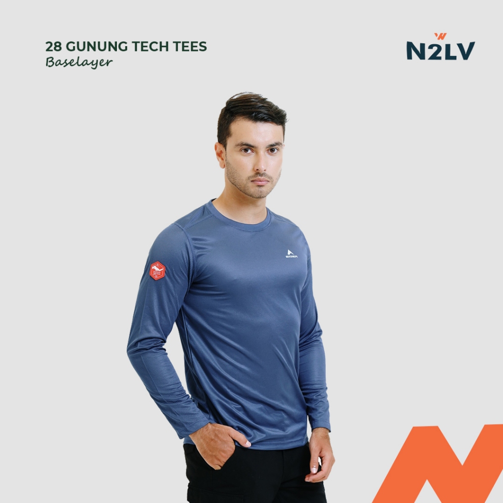 EIGER 28 GUNUNG TECH TEES BASELAYER 910004683