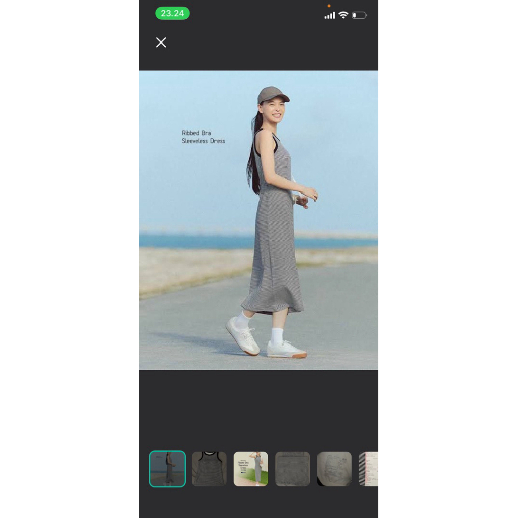 Uniqlo Dress - Ribbed Bra Dress