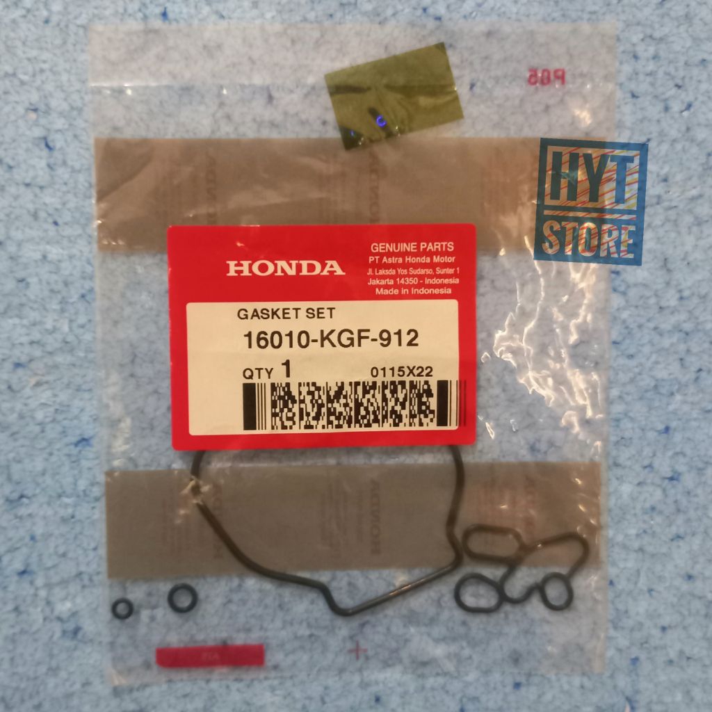 Gasket Set 16010-KGF-912 Paking Karet Oring Seal Sil Tutup Mangkok Karburator Beat CS1 Scoopy Vario 