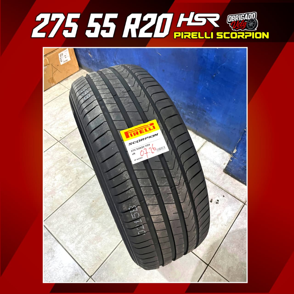 BAN PIRELLI 275 55 R20 SUV BAN FORTUNER RANGER LAND CRUISER RING 20 IMPORT / BAN PIRELLI