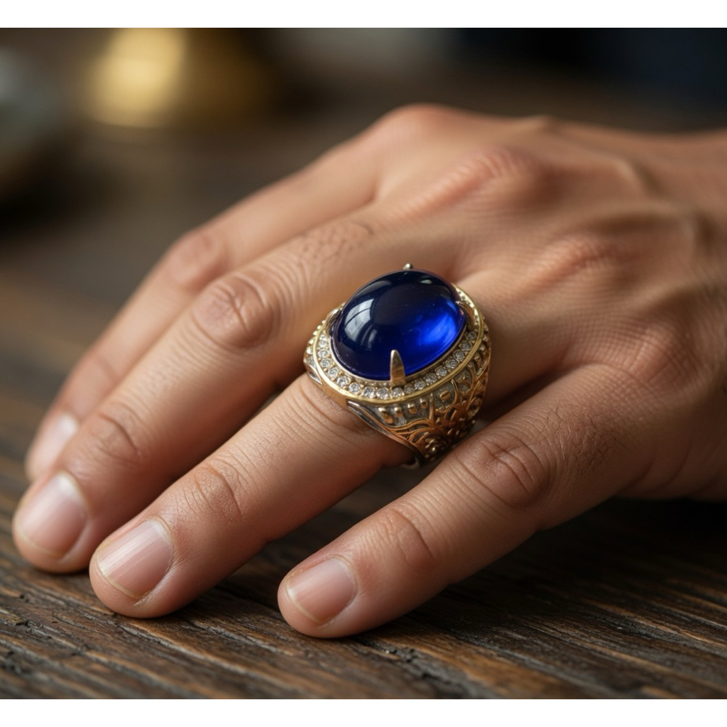 BATU PERMATA BLUE KING SAPPHIRE JUMBO