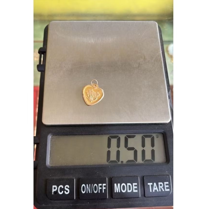 liontin - emas 22k - kadar 700 - harga murah