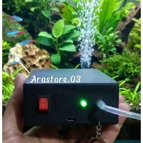 Aerator cas 10-40 jam aerator mancing aerator udang hidup aerator baterai aerator charger