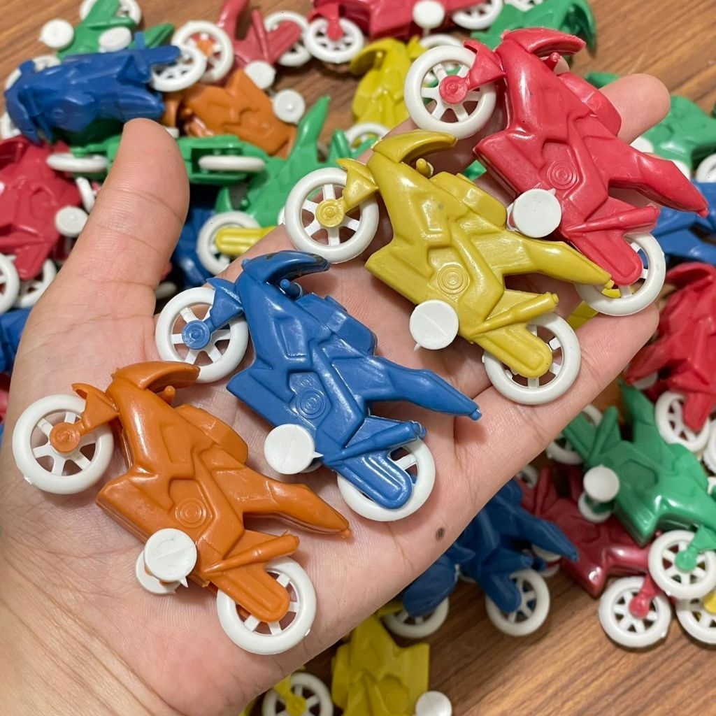 250 Gram Isi -+ 50 Pcs Mainan Motor Show GP Kecil Tanpa Orang/ Mainan Balap Motor