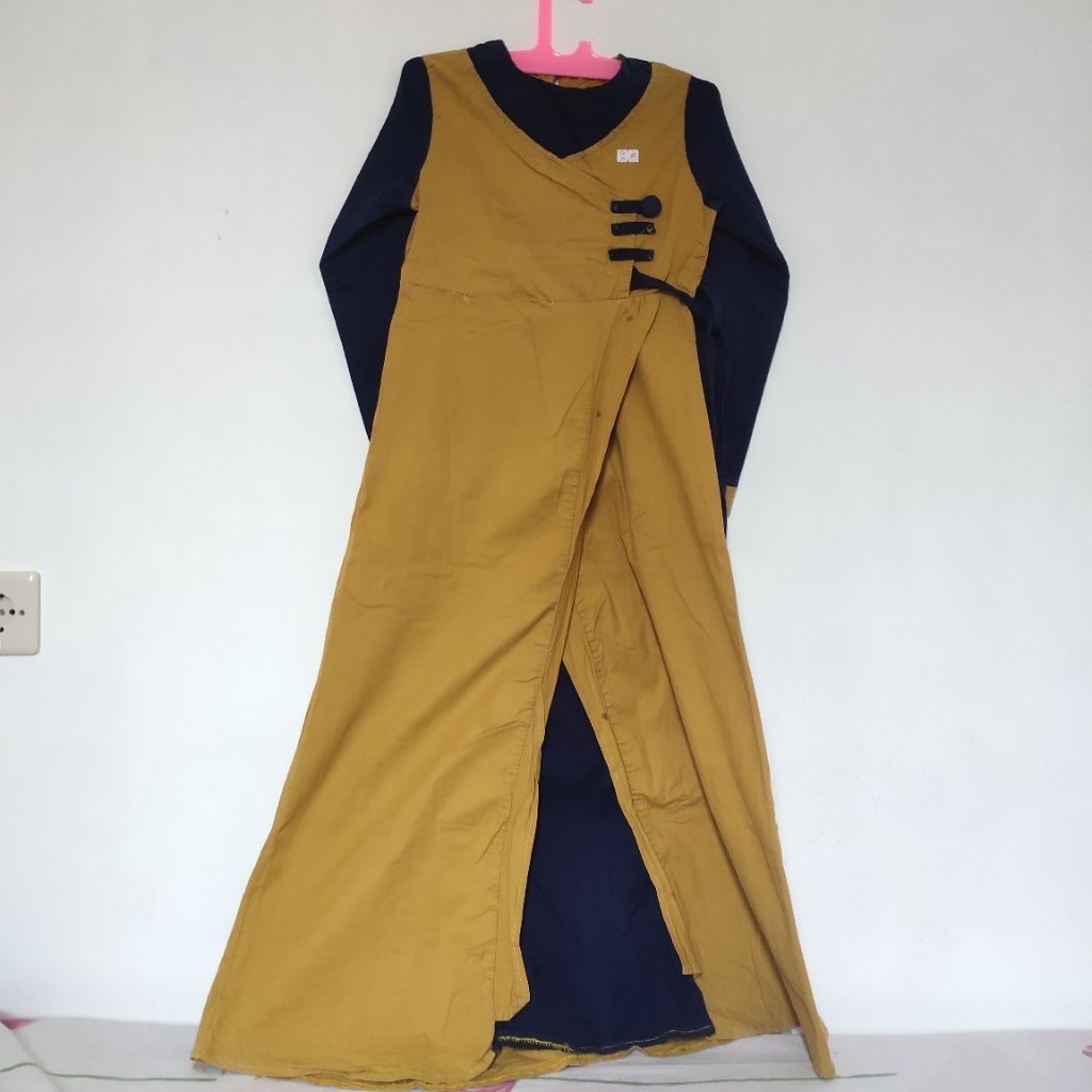 kk gamis anak 8 tahun ld70 pjg100
