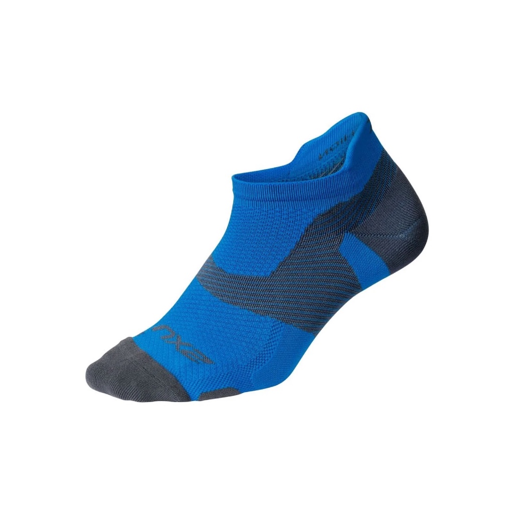 Toko Alinea 2XU Vectr Light Cushion No Show Compression Sock UA5042e-VBB/GRY