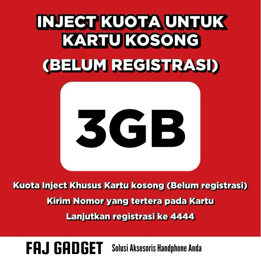 INJEK KARTU PERDANA KOSONGAN, AKTIVASI NOMOR BARU TELKOMSEL