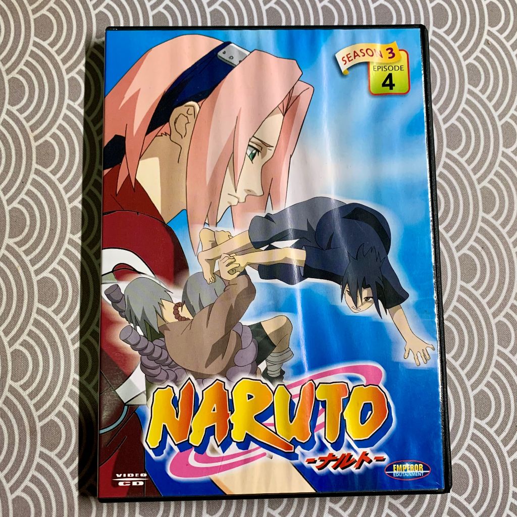 VCD Naruto Season 3 Episode 4 Original Dubbing Bahasa Indonesia | DVD VCD CD Kaset