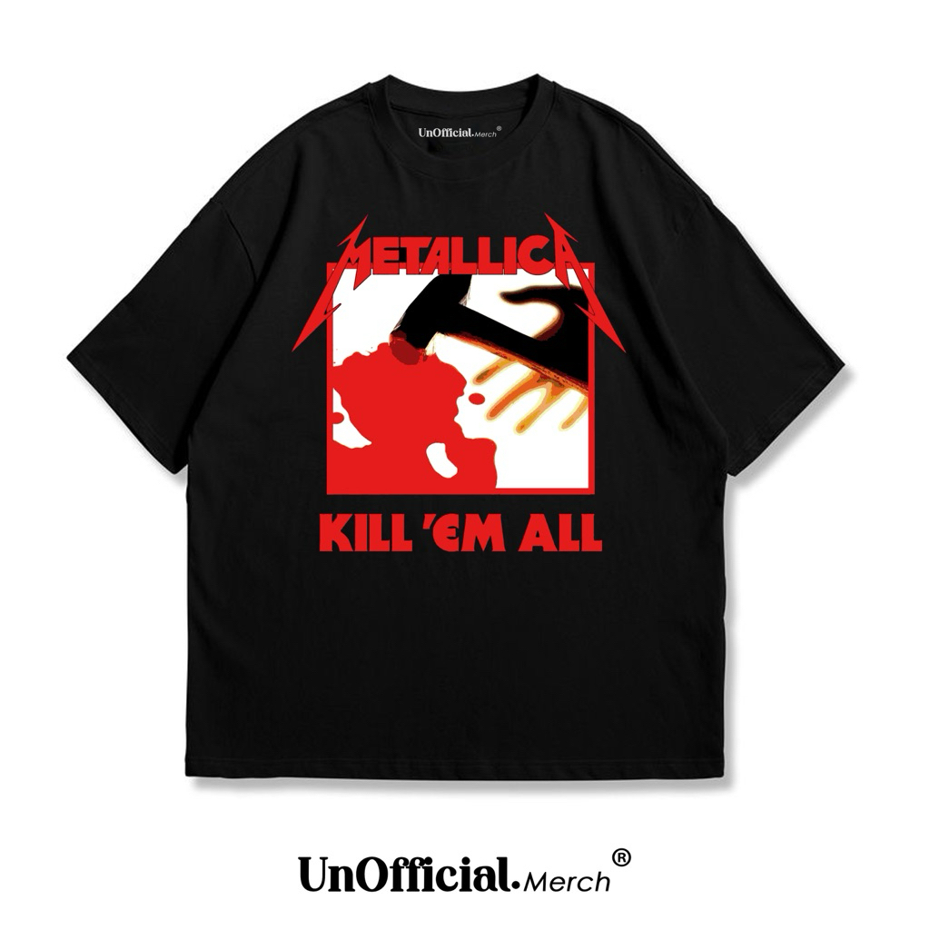 Band T-Shirt Metallica 05 | Kaos Metallica | UnOfficial