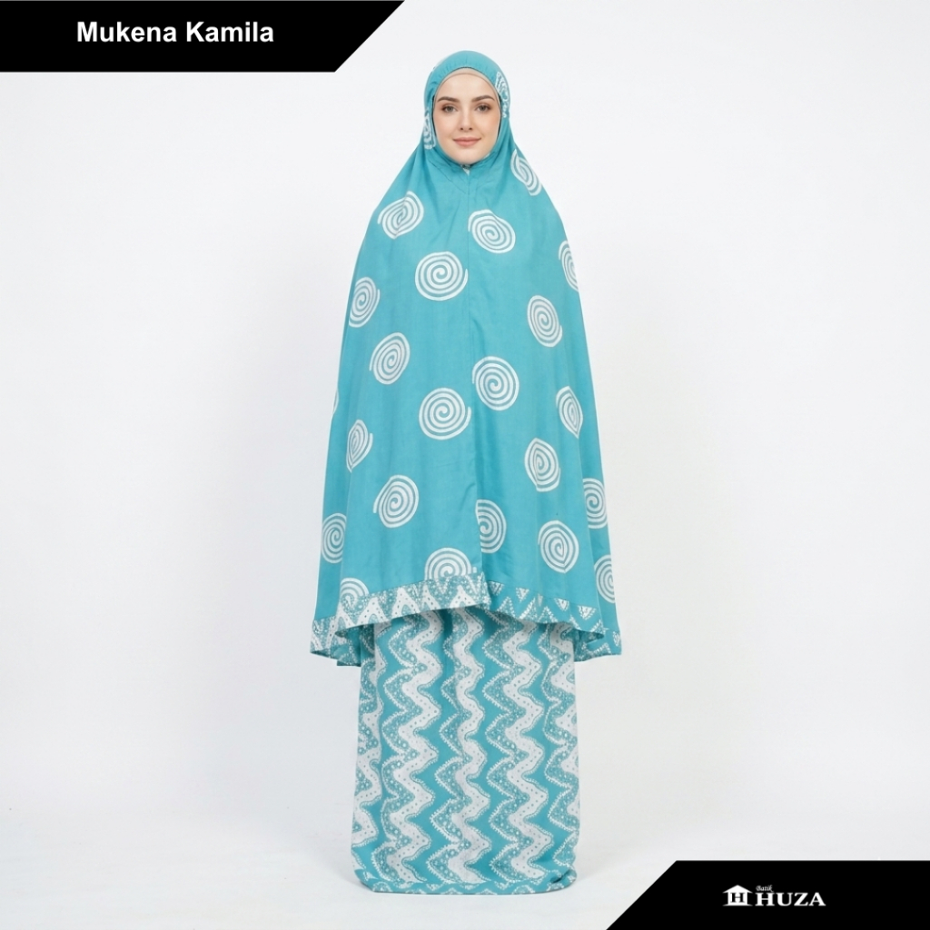 Mukena Batik Huza Mukena Kamila