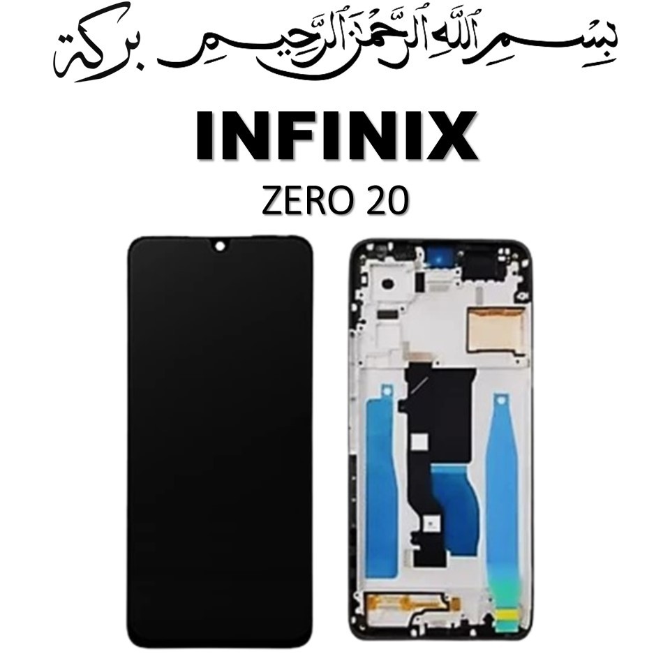 FRAME LCD INFINIX ZERO 20 X6821 TULANGAN LCD / DUDUKAN LCD ORIGINAL