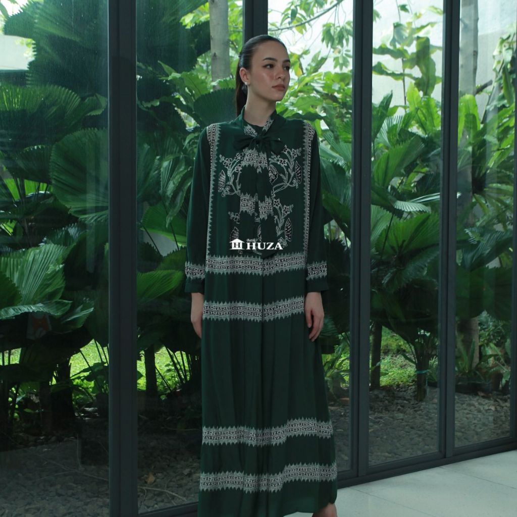 BATIK HUZA - GAMIS BATIK WANITA GAMIS GANASHRI