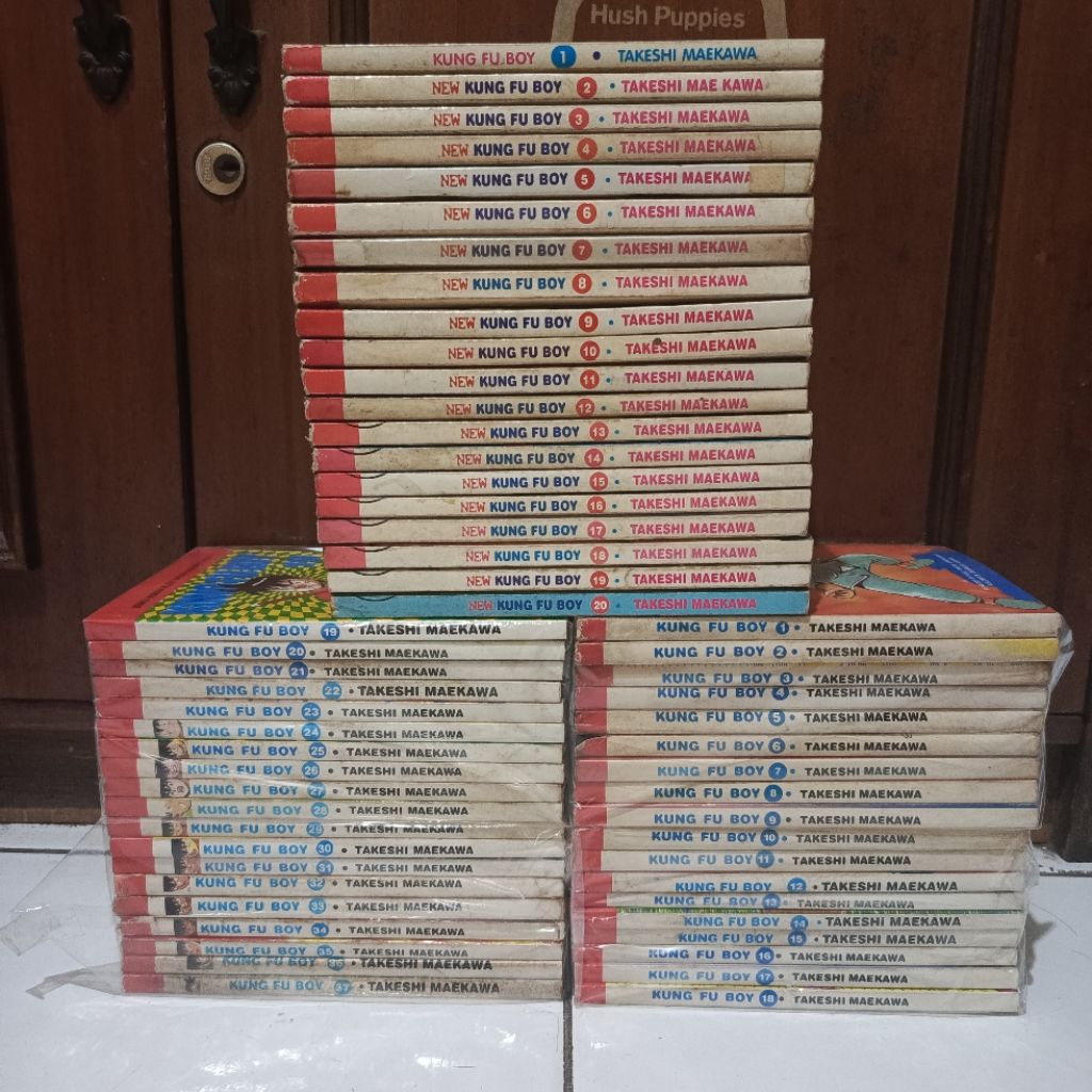 Komik Kungfu Boy Set 1-37 + New Kungfu Boy 1-20 Tamat