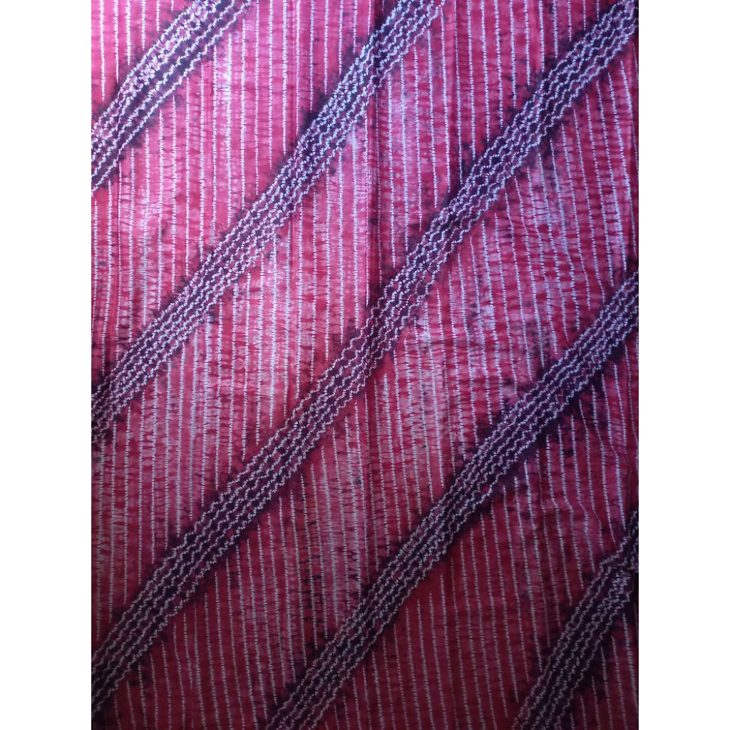 kain Sasirangan motif salur