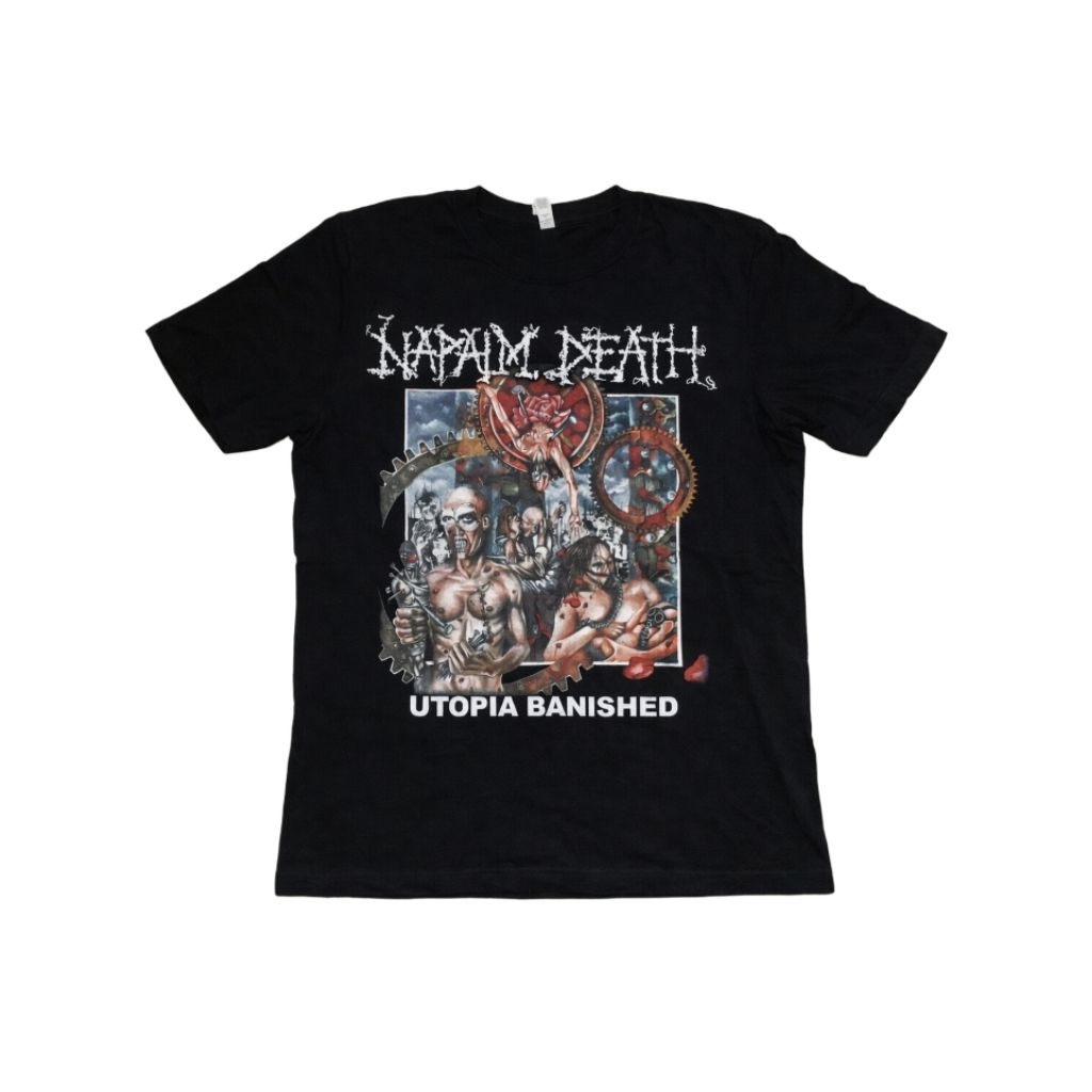 T SHIRT NAPALM DEATH - UTOPIA BANISHED