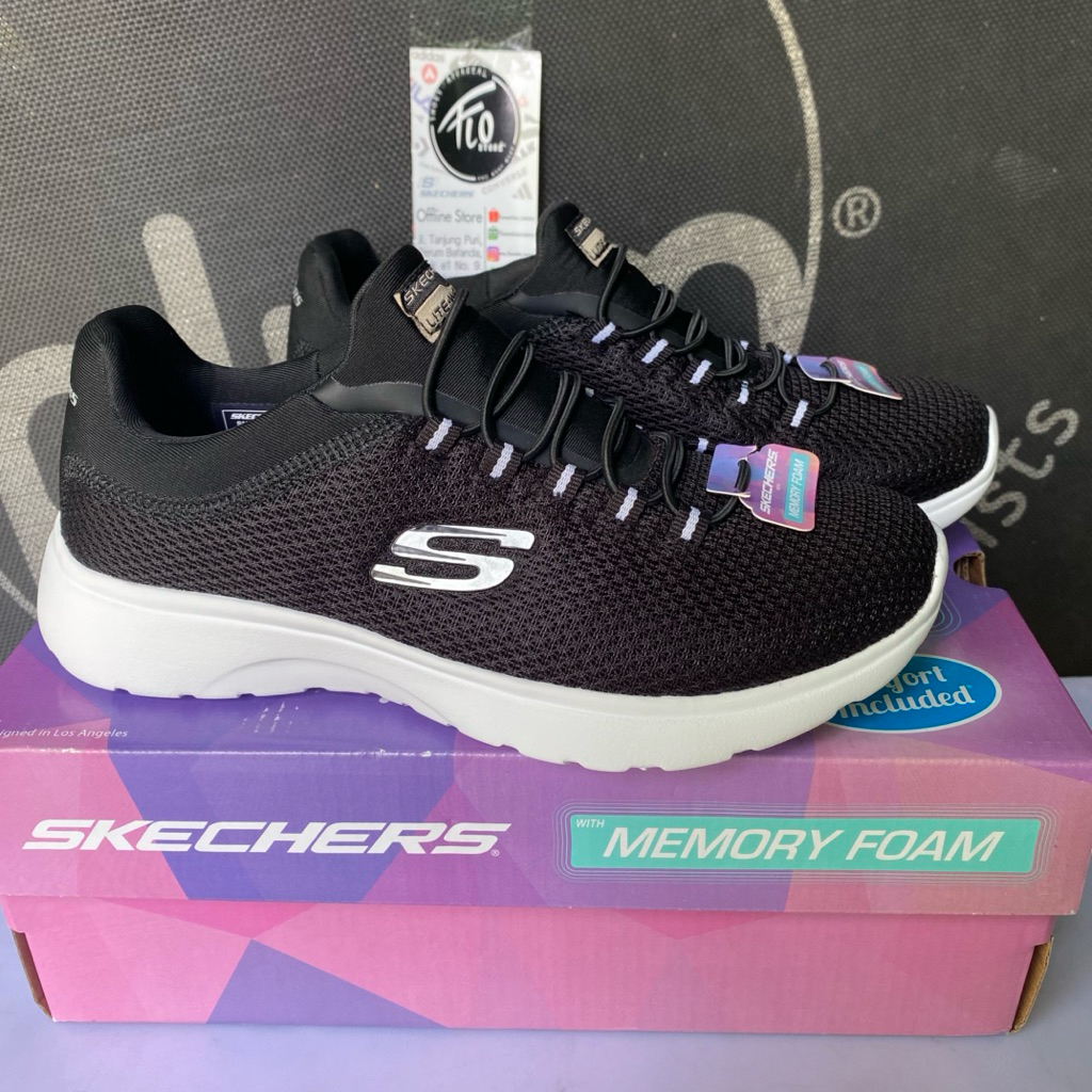 size 36 Sepatu Skechers Roseate Original Women 8888063BLK