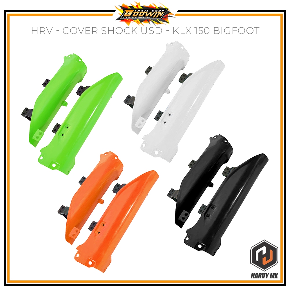 Cover Tutup Upsidedown USD Shock Depan KLX 150 S Bigfoot Dtracker New