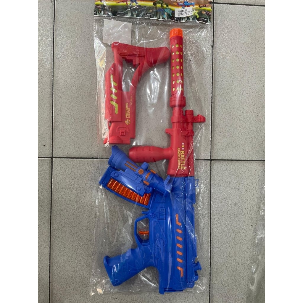Mainan B/O Battle Armed Gun BTC-3406