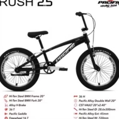 SEPEDA BMX 20 PACIFIC RUSH 2.5