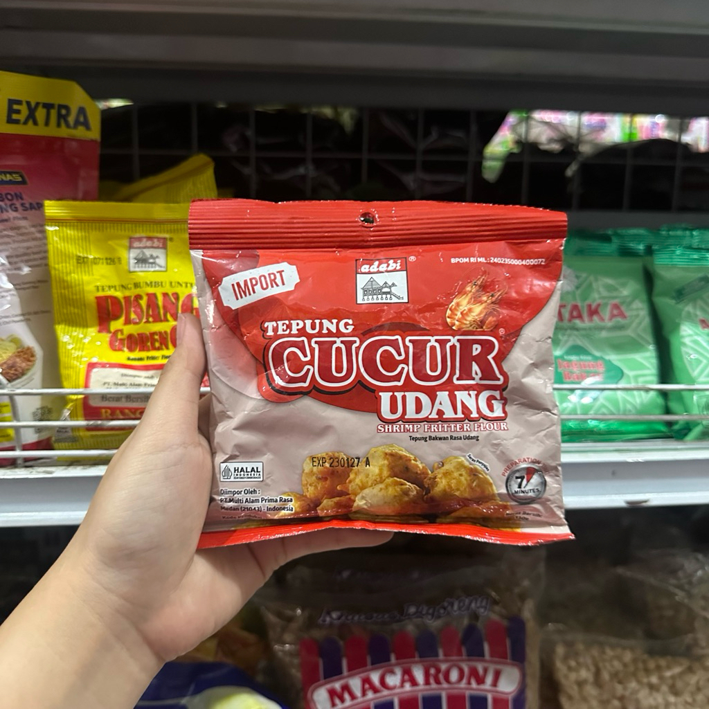 ADABI TEPUNG CUCUR UDANG & LEMAK MANIS 130 gram