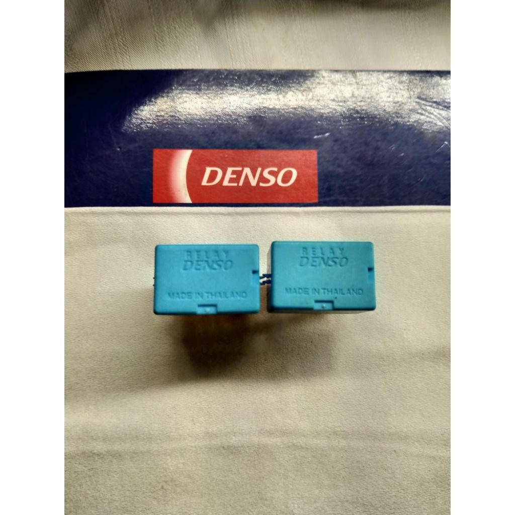 Relay Denso kaki 4 12volt