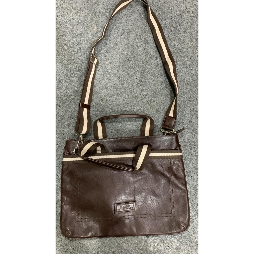 Tas Laptop Bal*y Sweatzerland Coklat
