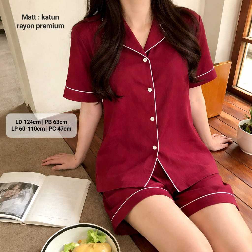 Grosir Baju Murah-piyama wanita kekinian/baju tidur/piyama wanita/piyama kekinian model