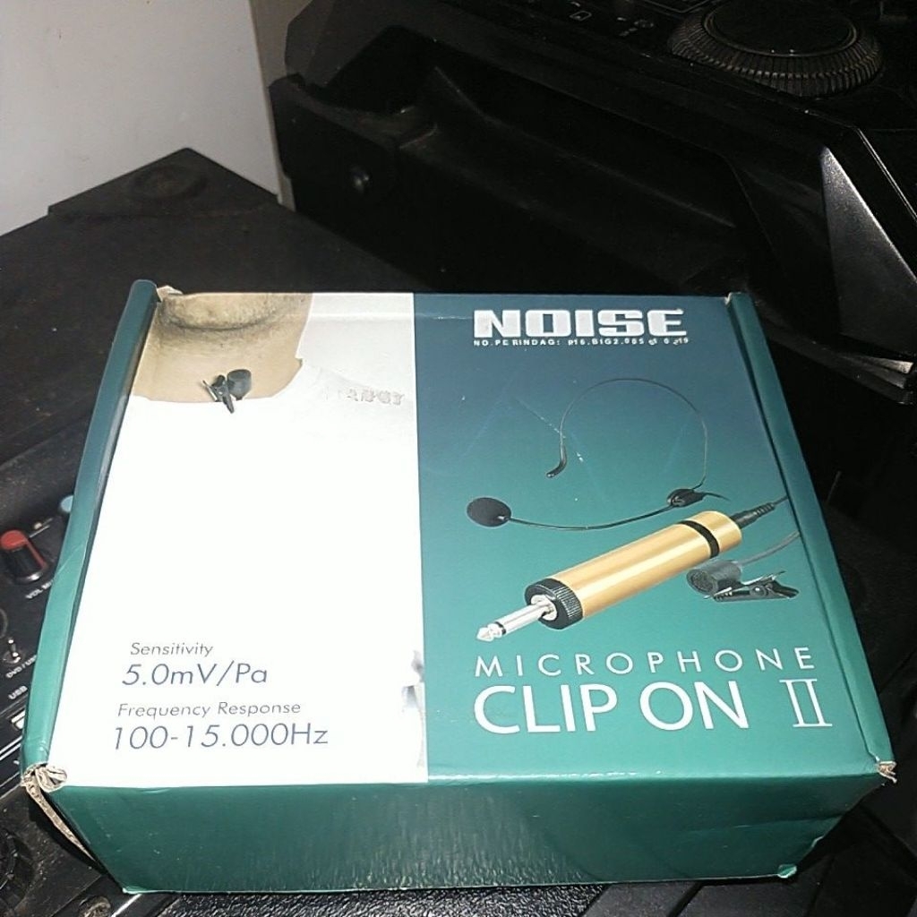 MICROPHONE CLIP ON NOISE