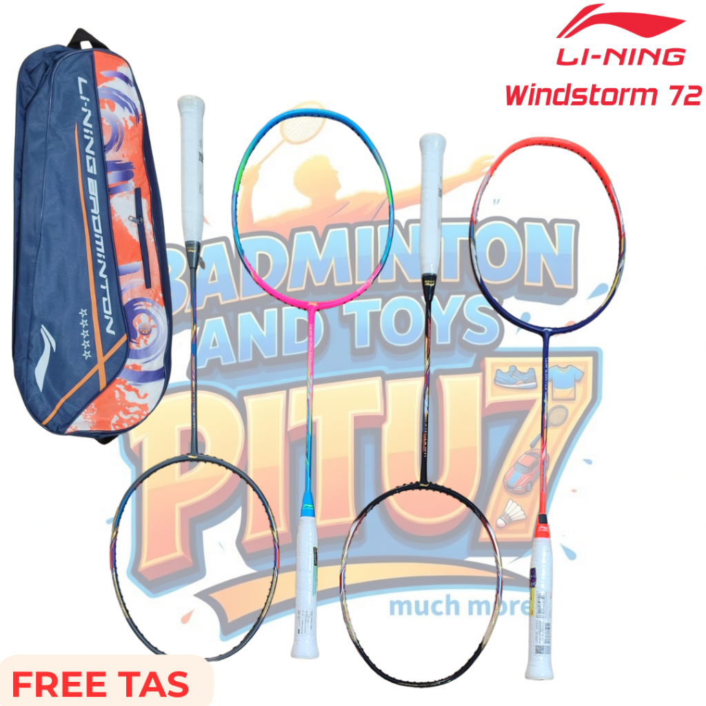 Raket Badminton Li Ning Windstorm 72S