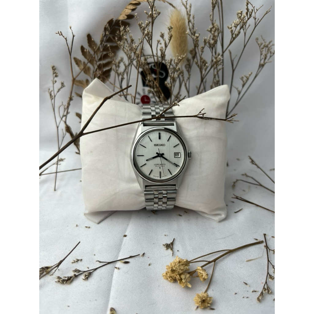 SEIKO LORD MATIC WHITE LINEN DIAL