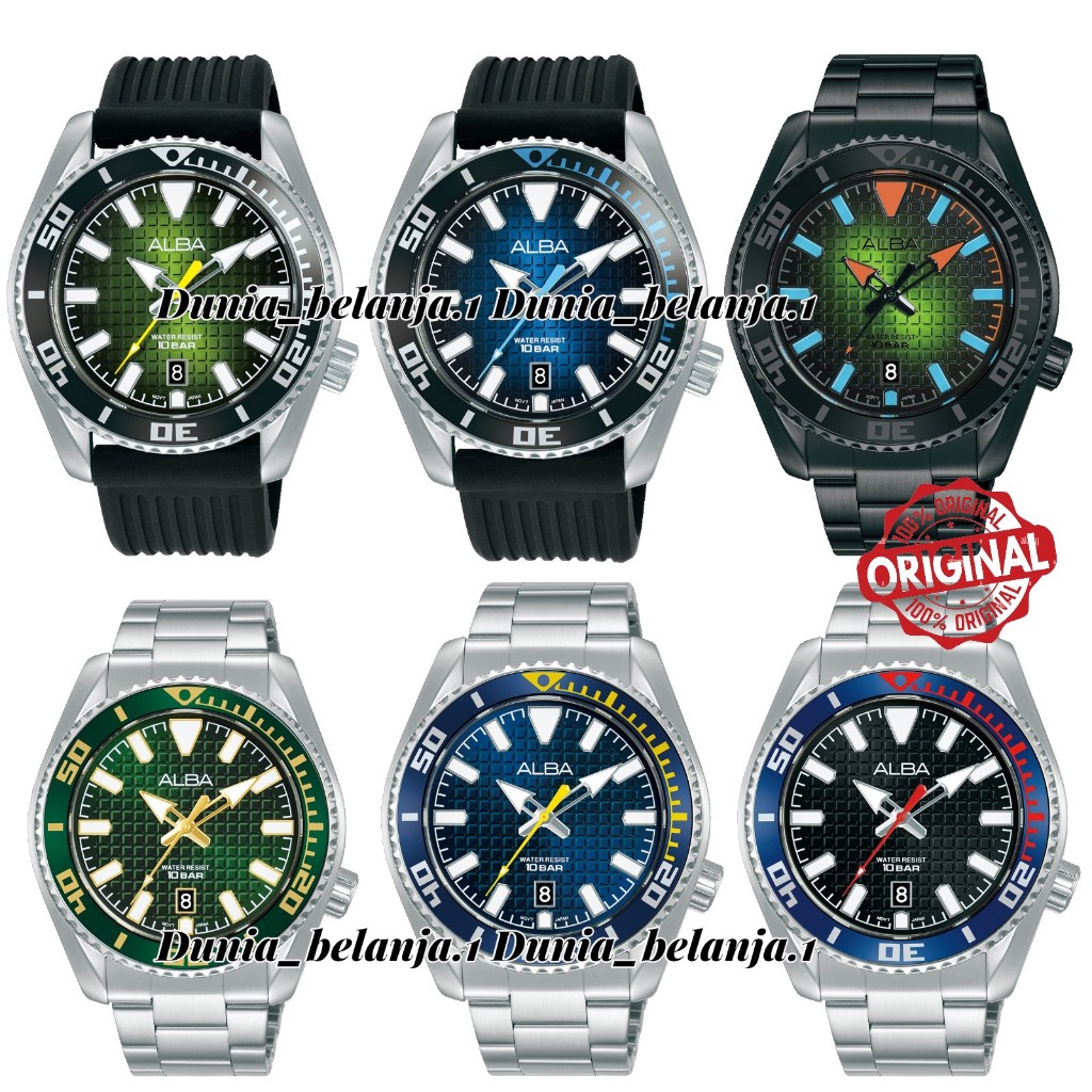 Original 100% Jam Tangan Pria Alba AS9P07X1 AS9P07X1 AS9N99X1 AS9N97X1 AS9N93X1 AS9N95X1 Garansi