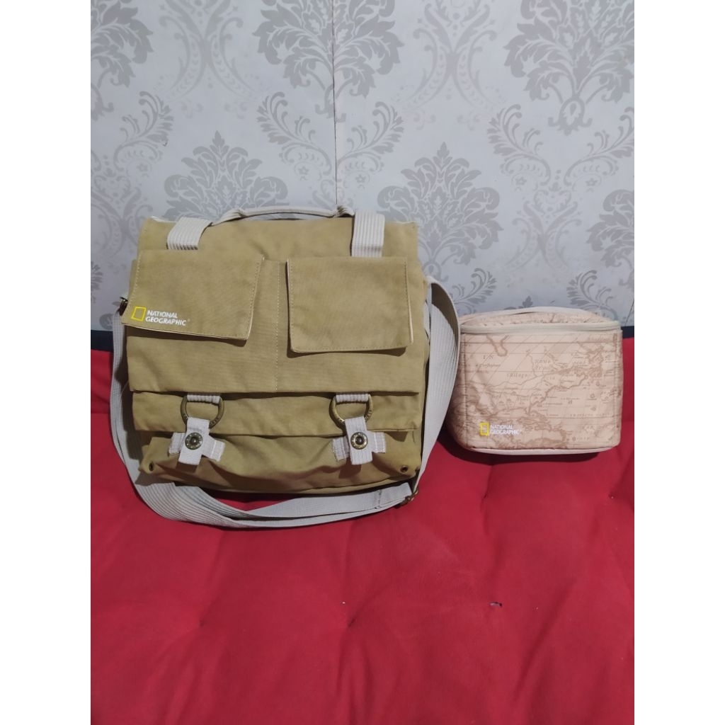 tas kamera national geographic original good condition mulus size Large