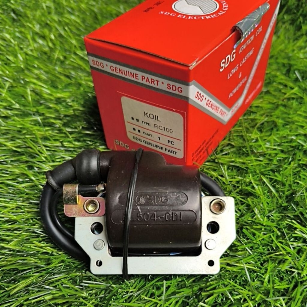 IGNITION COIL KOIL PENGAPIAN SUZUKI RC80 RC100 RC110 BRAVO CRYSTAL TORNADO BARU SDG BUKAN ORIGINAL