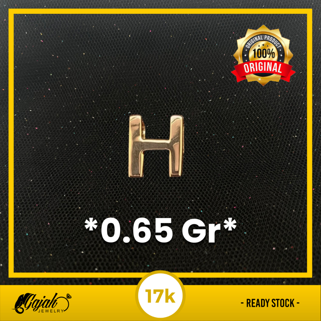 Liontin Emas 17K - Toko Emas Gajah - 0.65 Gram S5310