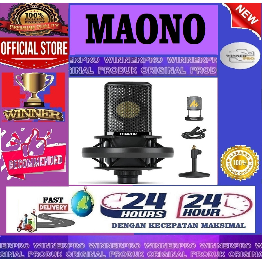 Maono AU-PM500T Studio-Quality XLR Microphone