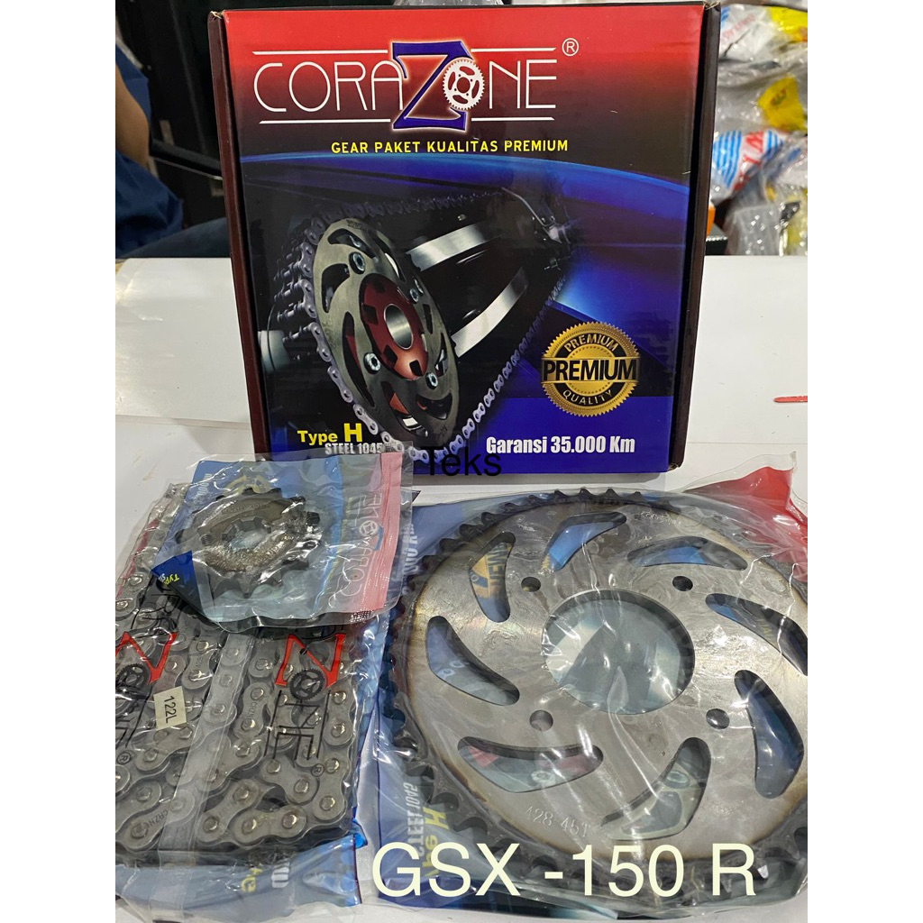 GIR PAKET KOMPLIT GXS-150R MERK CORAZONE/ GIR PAKET SET