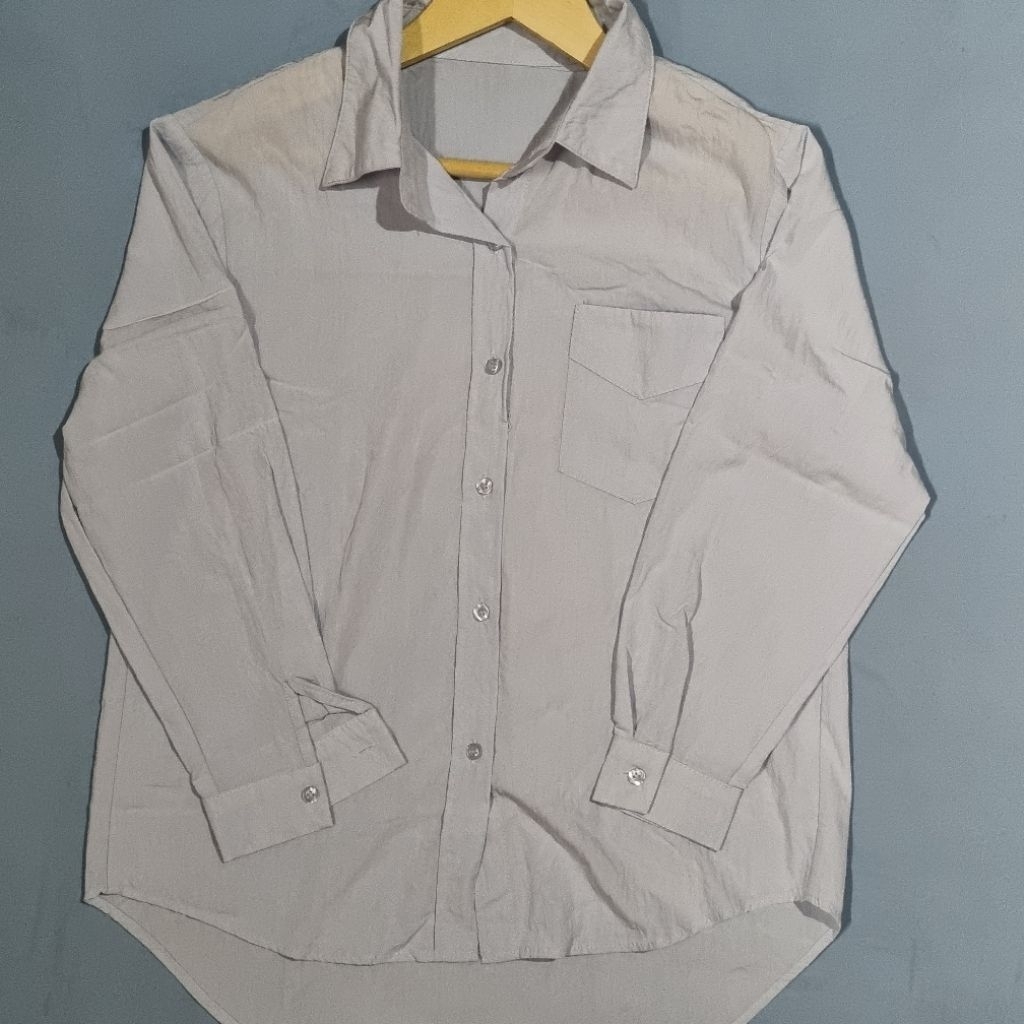 Kemeja Soft Blue