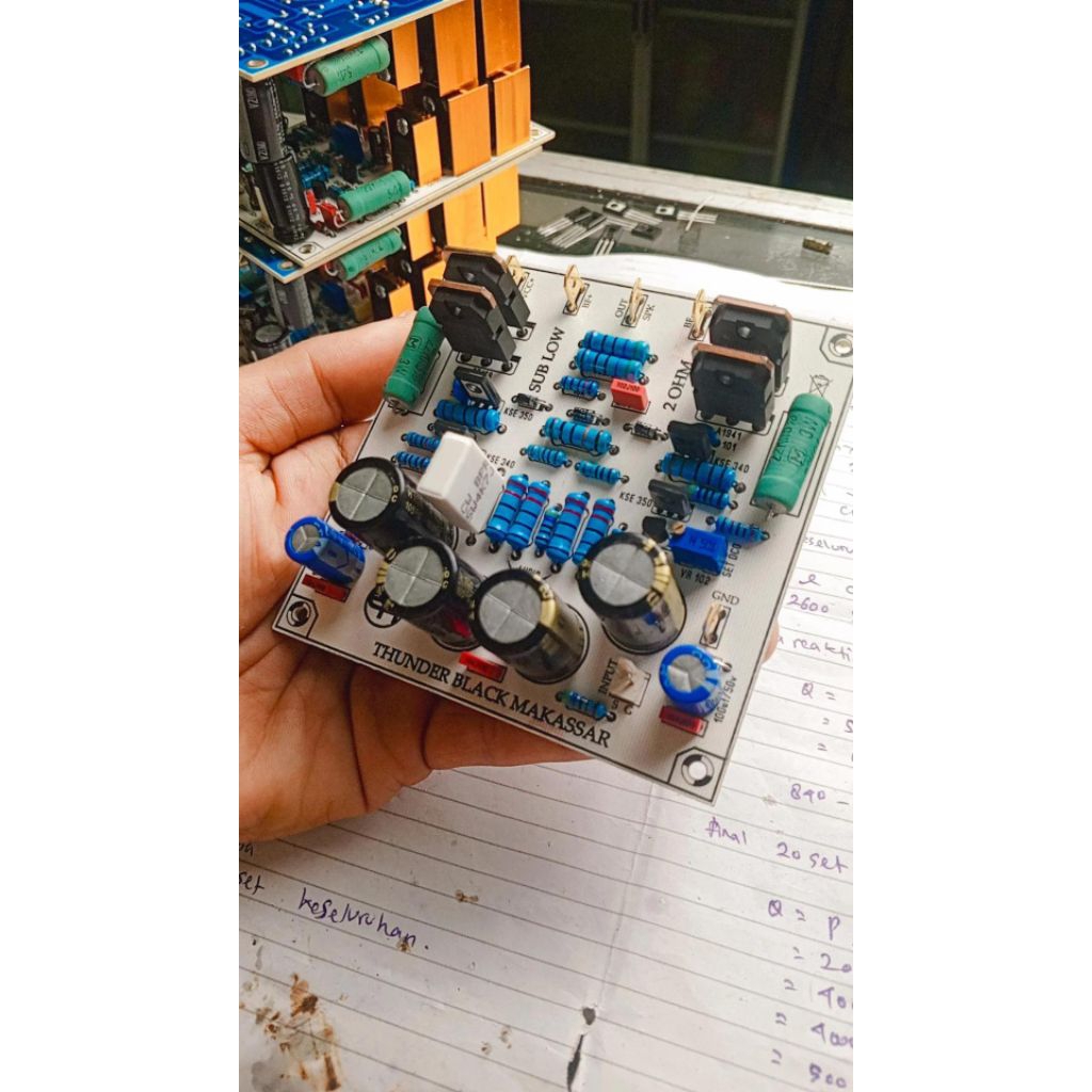 DRIVER TBM 2 OHM||KOMPONEN FULL ORIGINAL