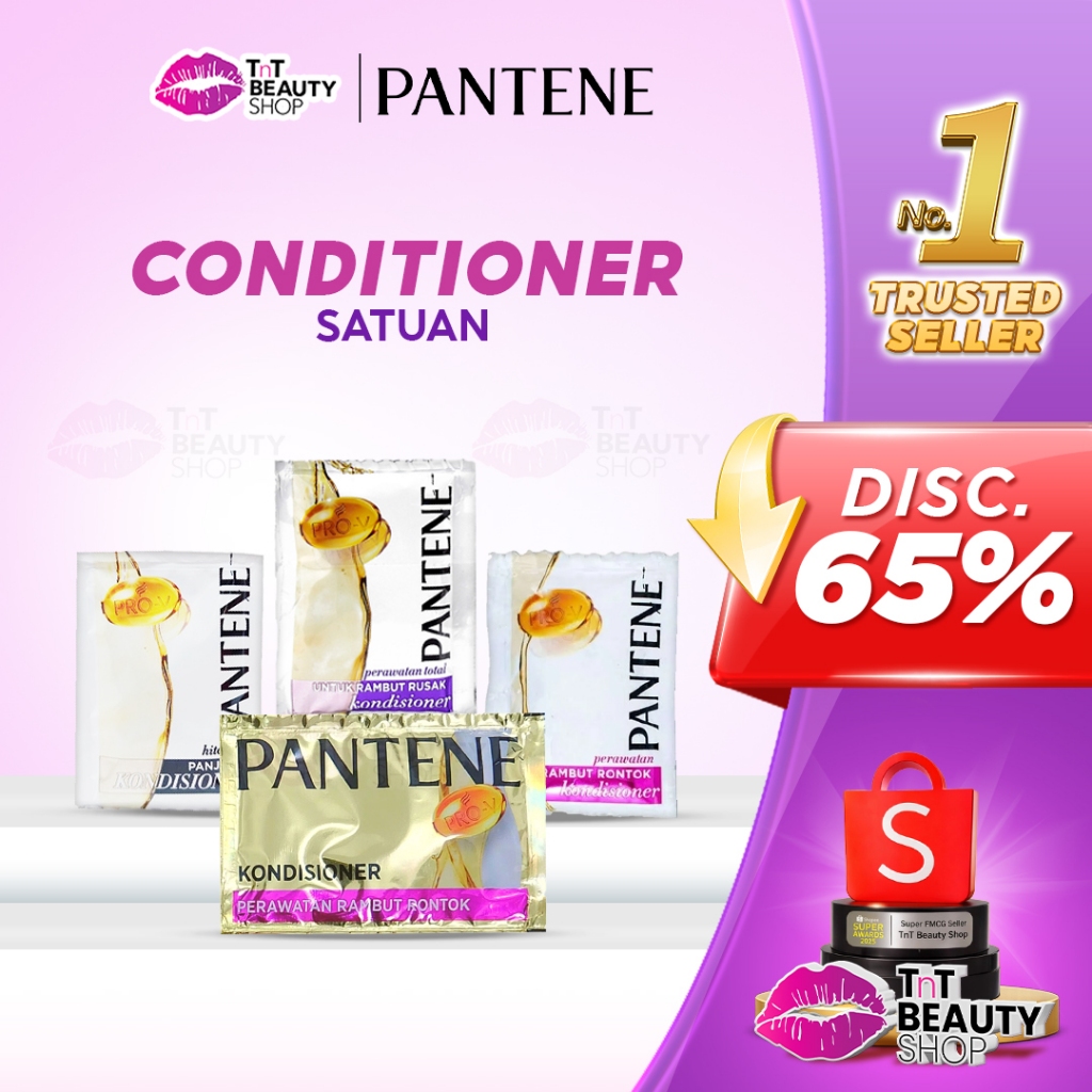 PANTENE Conditioner 5ml - 9ml - 1 SACHET | Rontok - Rusak - Hitam & Panjang | TnT Beauty Shop