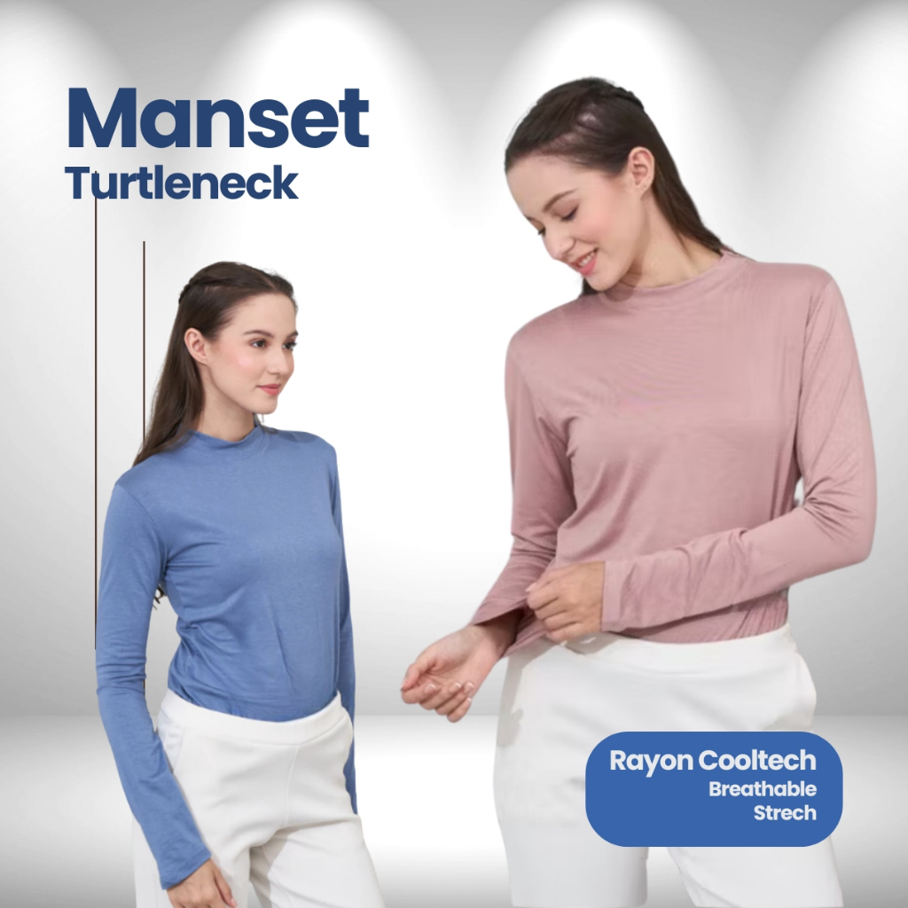 MIBY2 Baju Manset Tangan Panjang  Bahan Adem