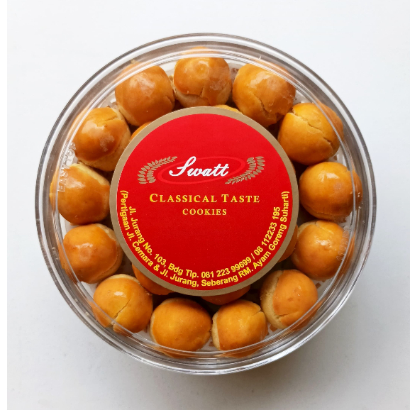 KUE KERING NASTAR TOPLES KOTAK 350g