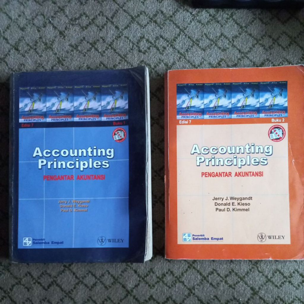 ACCOUNTING PRINCIPLES PENGANTAR AKUNTANSI BUKU 1 DAN BUKU 2 EDISI 7. JERRY J. WEYGANDT SALEMBA EMPAT
