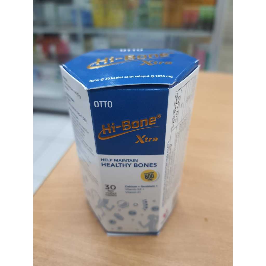 Hi Bone Hibone Calcium 600 Botol 30 Kaplet