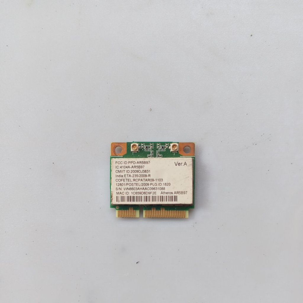 Wifi card Laptop Acer 4552