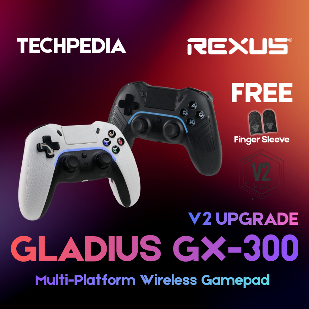 Rexus GX300 / GX-300 Gamepad Joystick Bluetooth Wireless / Controller