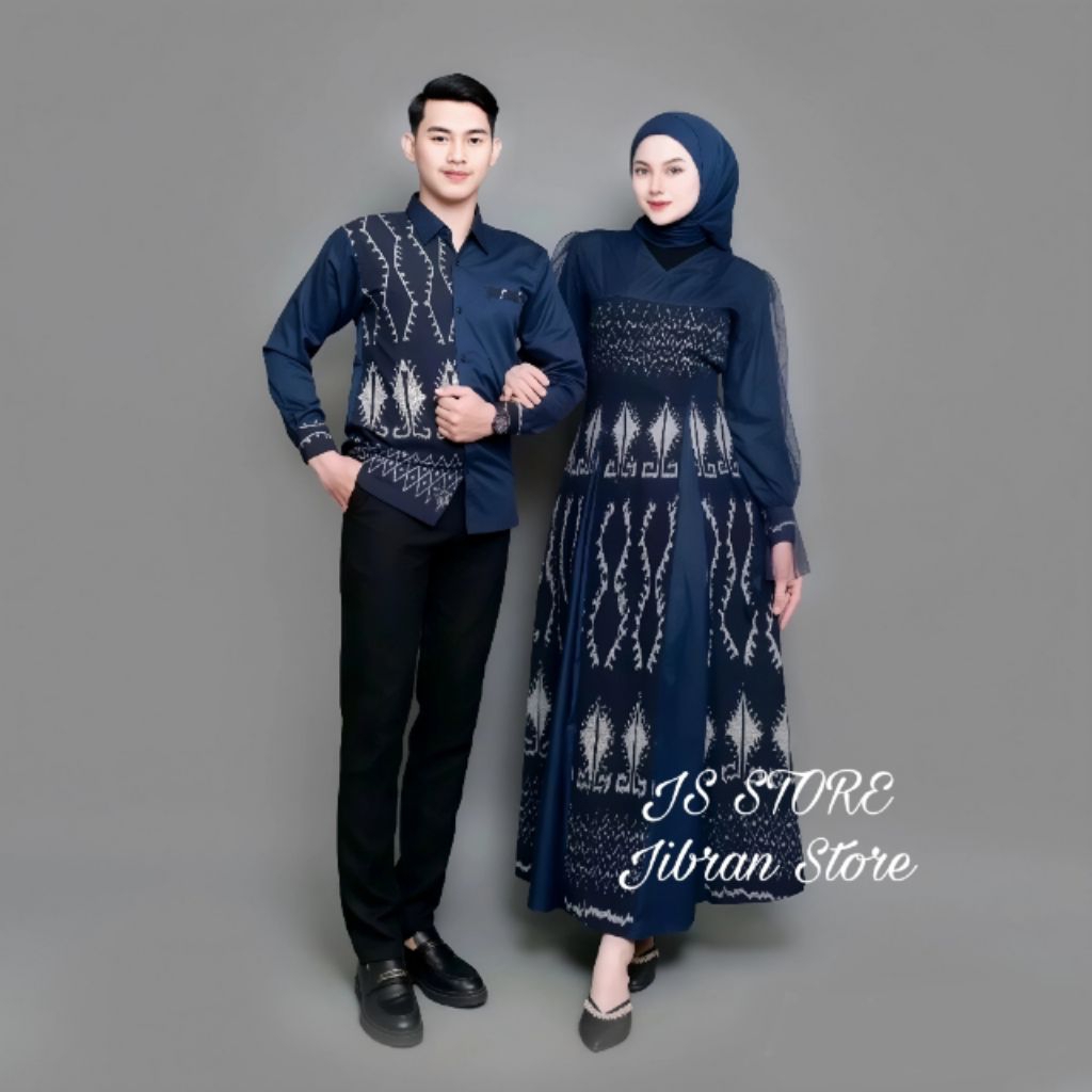JIBRAN STORE-PROMO COUPLE KELUARGA,Baju couple,tenun kondangan,gamis syar'i,gamis viral,tenun toraja