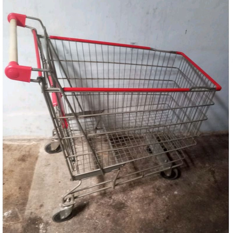 Troli Belanja Supermarket 180 Liter { Second }