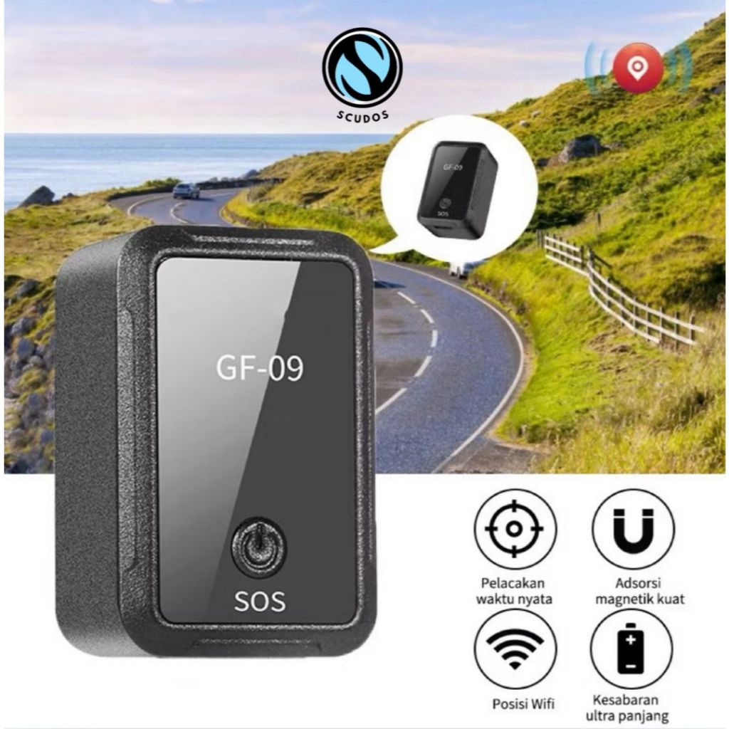 SCUDOS GF09 GPS Mobil/GPS Motor Mini GPS Tracker GSM Recording Voice GF09 GF07 ZACRO