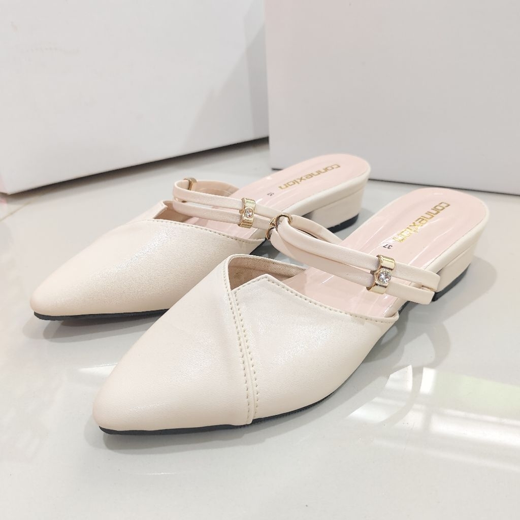 Sandal wanita Pesta Wisuda Kondangan 9B hak 3cm size 37-41 sandal wanita