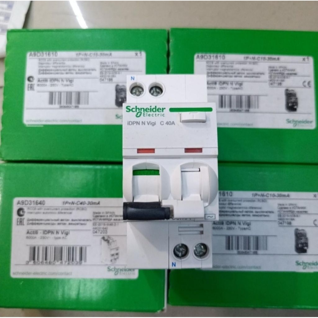 RCBO SCHNEIDER IDPN  N VIGI 1P+ N 40A 30MA